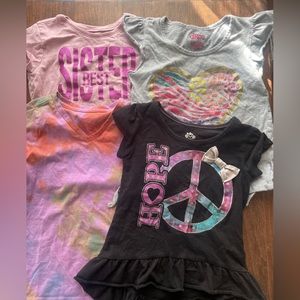 Girls tshirt bundle size 5/6